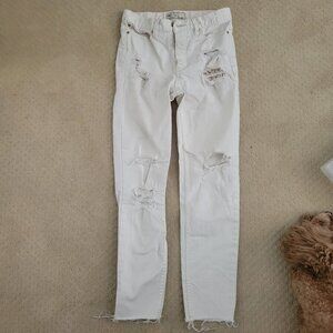 Free people distressed jean